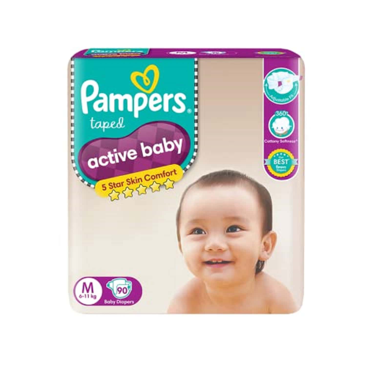 Buy PAMPERS ACTIVE BABY PANTS LARGE DIAPERS 20 Online & Get Upto 60