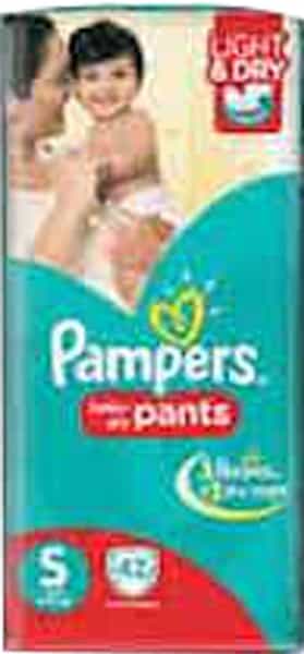 Pampers Diaper Pants Small Size 42 Pieces