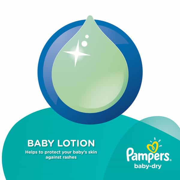 Pampers Baby Diapers Taped Small Size 46 Pieces Pack