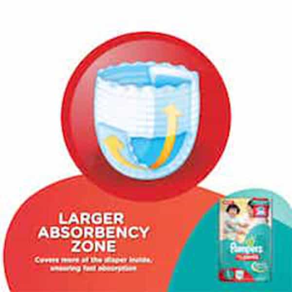 Pampers Diaper Pants Large Size 68 Pieces