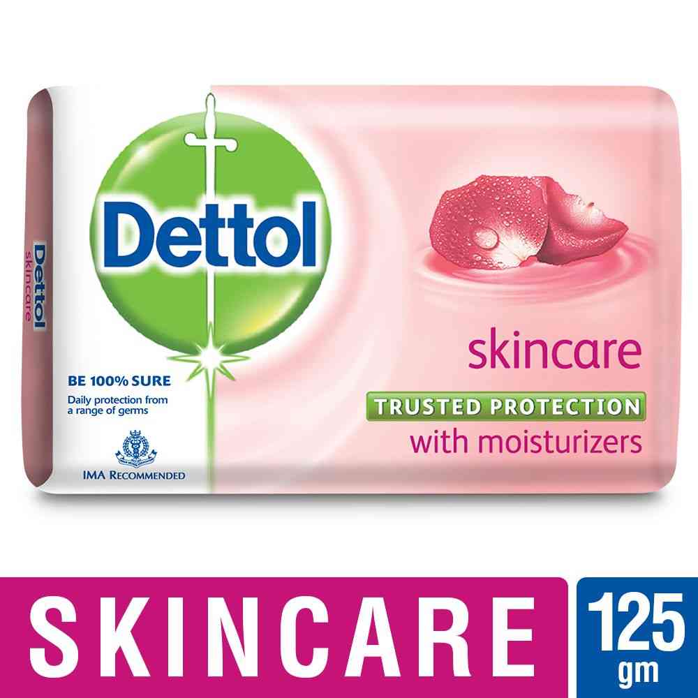 Buy Dettol Germ Protection Bathing Bar Soap, Skincare 125g Online at