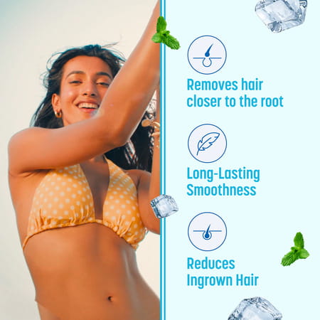 Veet Pure Hair Removal Cream For Women With No Ammonia Smell Dry Skin - 50g