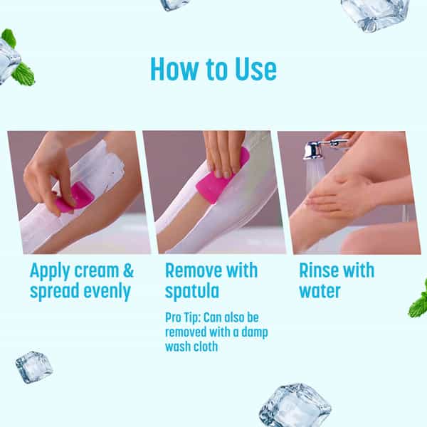 Veet Pure Hair Removal Cream For Women With No Ammonia Smell Dry Skin - 50G