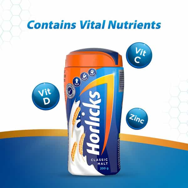 Horlicks Nutrition Drink Jar 200 G