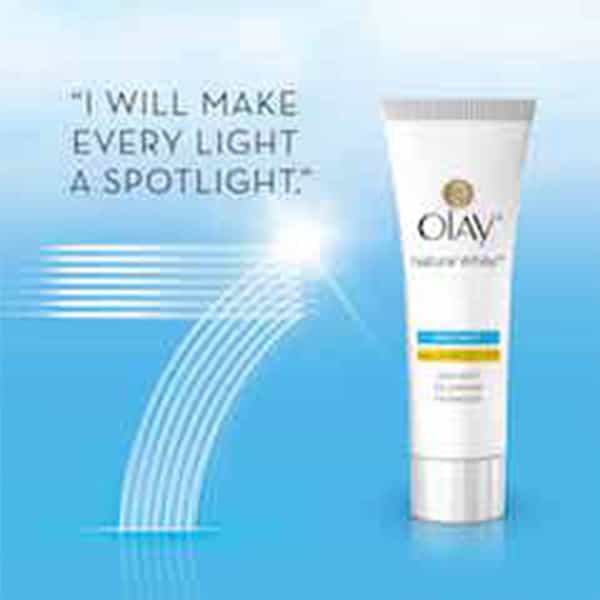 Olay Natural White Light Instant Glowing Fairness Skin Cream Serum 20 Gm
