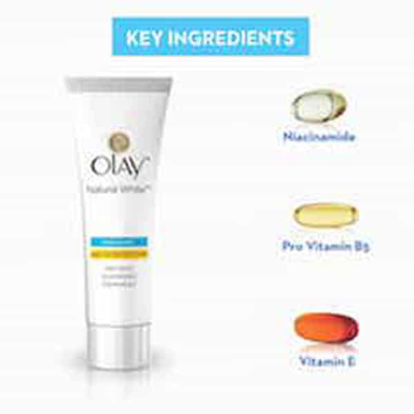 Olay Natural White Light Instant Glowing Fairness Skin Cream Serum 20 Gm