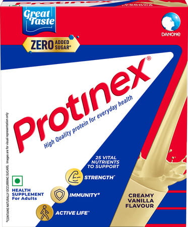 Protinex Nutritional Drink Mix For Adults With High Protein Creamy Vanilla 250 Gm