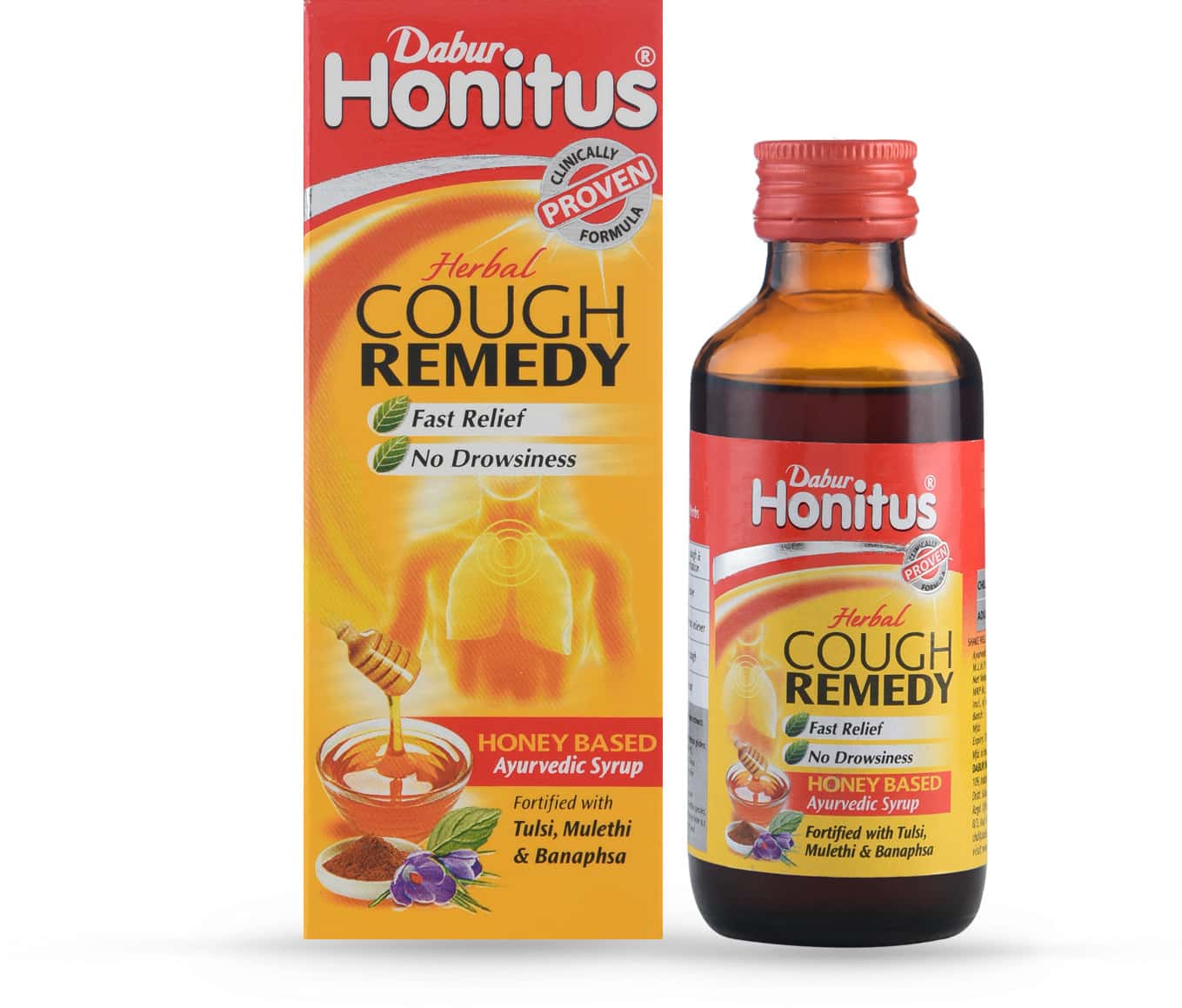 Buy DABUR HONITUS COUGH SYRUP BOTTLE OF 100 ML Online & Get Upto 60 OFF at PharmEasy