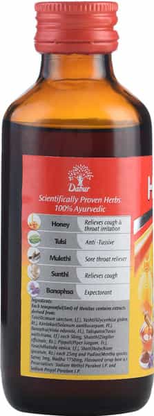 Dabur Honitus | Herbal Honey Based Ayurvedic Syrup | 100 Ml