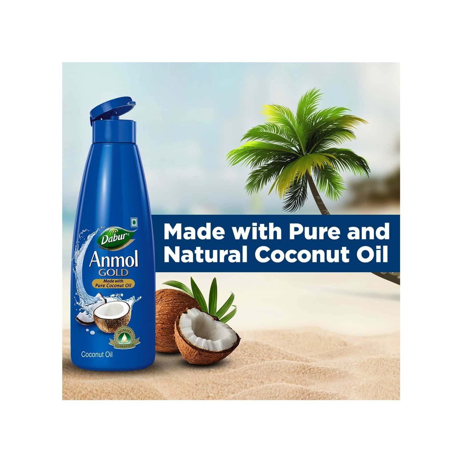 Buy DABUR ANMOL COCONUT OIL 500 ML Online & Get Upto 60 OFF at PharmEasy