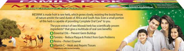 Dabur Meswak Toothpaste Tube Of 300 G