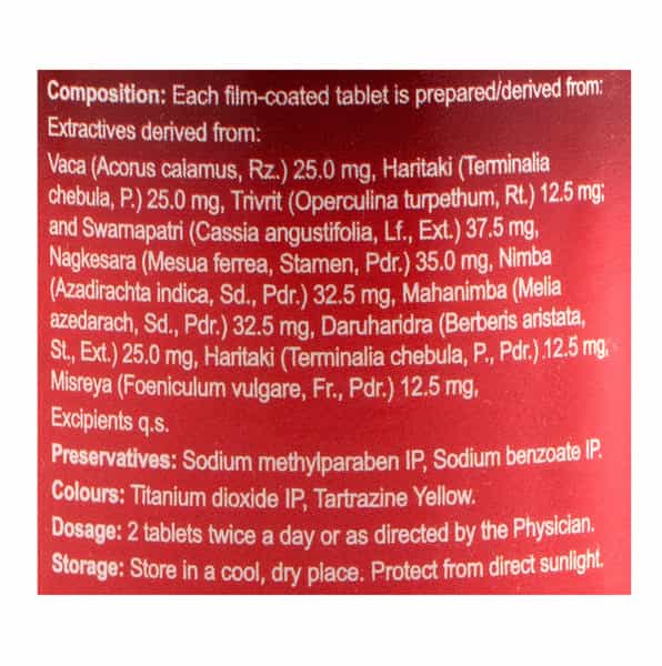 Dabur Pilochek Piles Relief Tablets Bottle Of 60