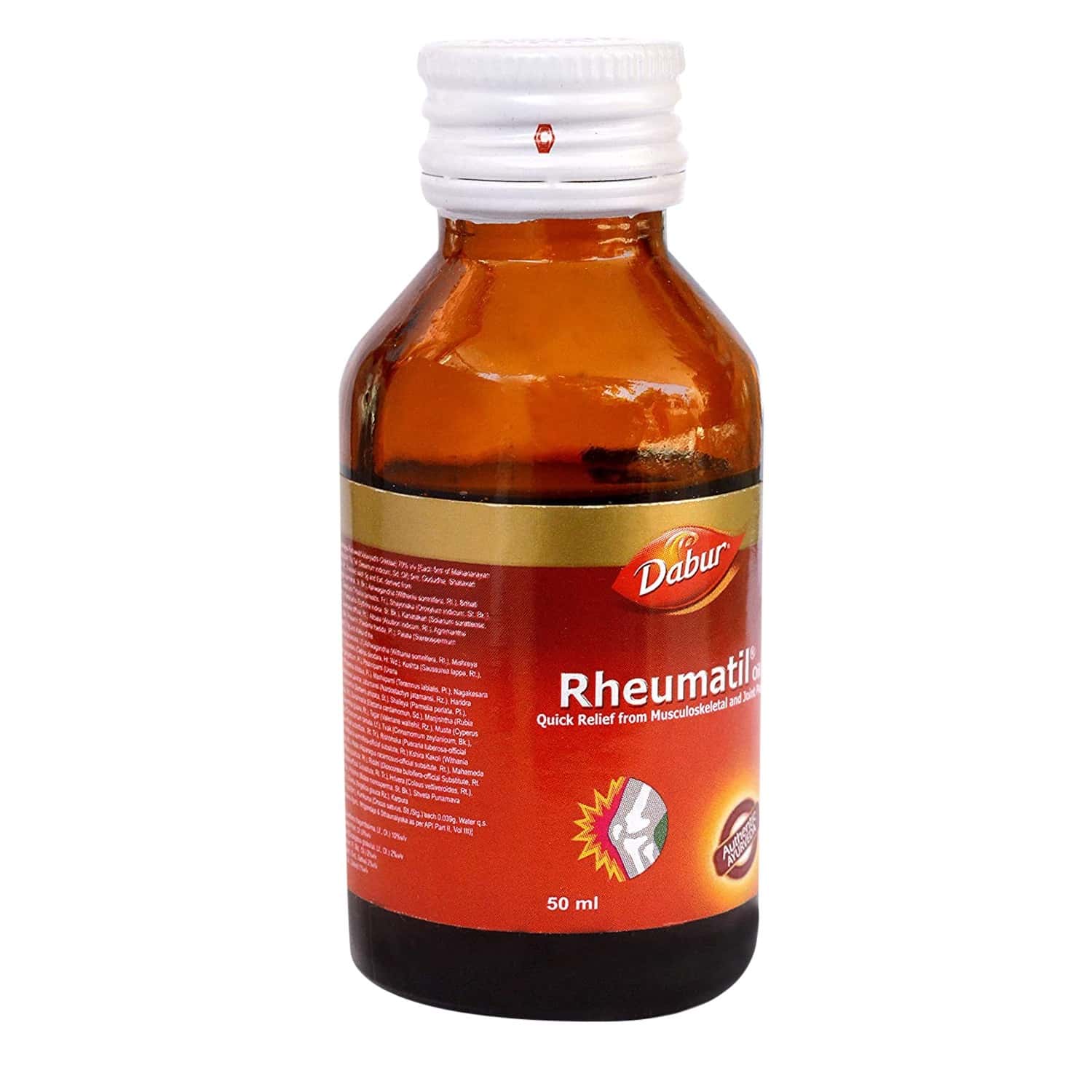 Buy DABUR RHEUMATIL OIL 50ML Online & Get Upto 60% OFF at PharmEasy