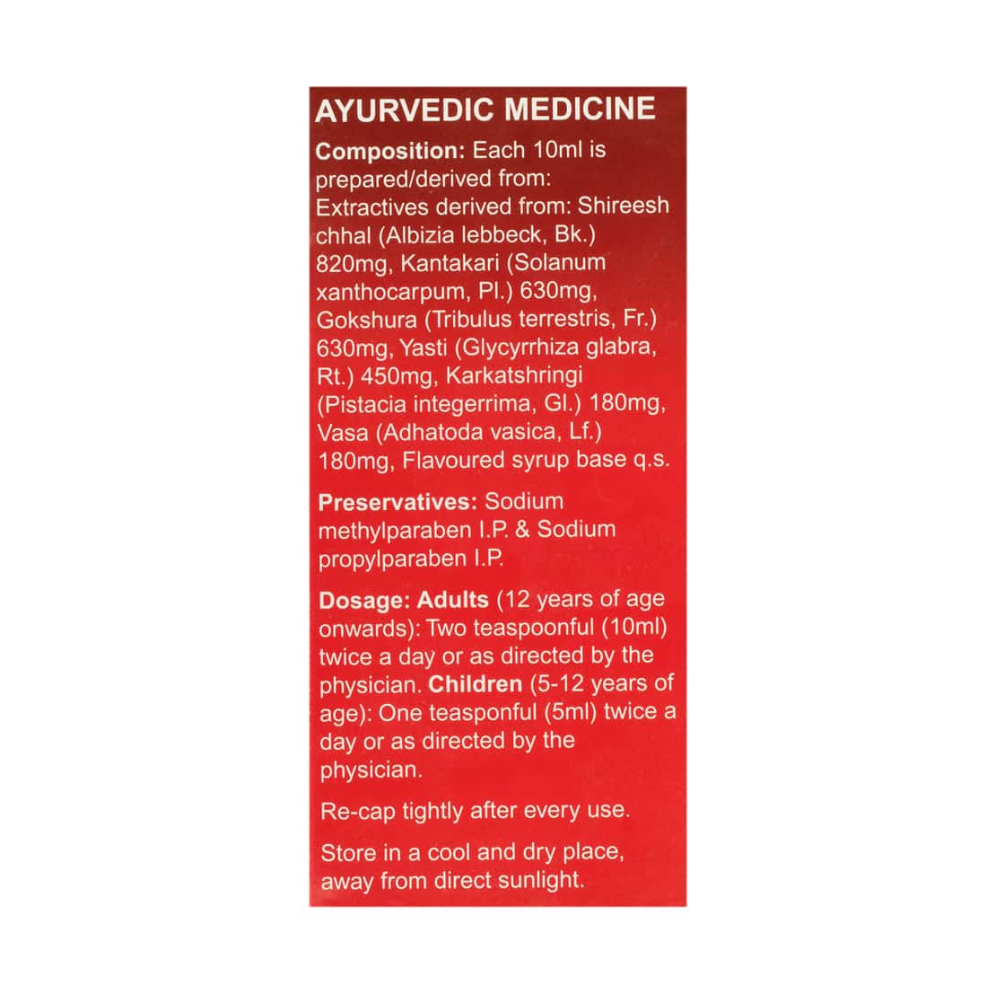 Buy DABUR BRONCORID COUGH SYRUP BOTTLE OF 200 ML Online & Get Upto 60