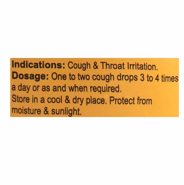 Dabur Honitus Cough Drops Honey Ginger Lozenges Bottle Of 100