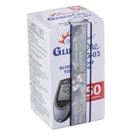 Dr. Morepen Gluco One Blood Glucose Test Strip | Bg-03 | 50 No'S