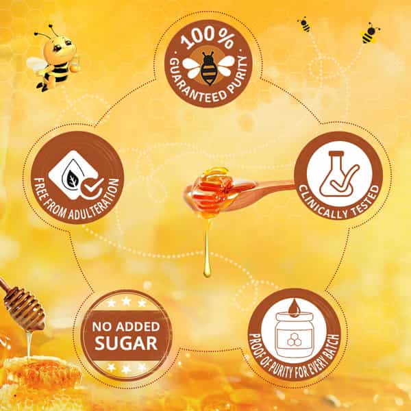 Zandu Pure Honey Health Food Bottle Of 250 G