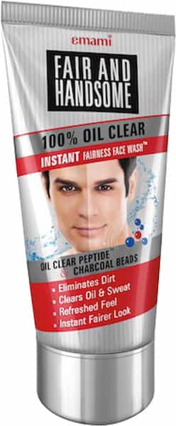 Fair And Handsome 100% Oil Clear  Face Wash  Tube Of 50 G