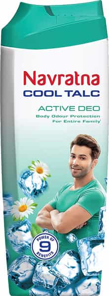 Navratna Activ Deo Cool Talc 100Gm