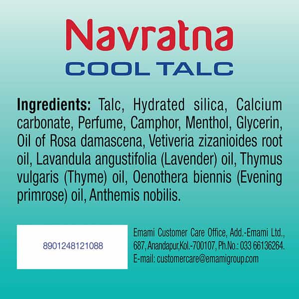Navratna Activ Deo Cool Talc 100Gm
