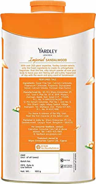 Yardley London Imperial Sandalwood Tal 250Gm