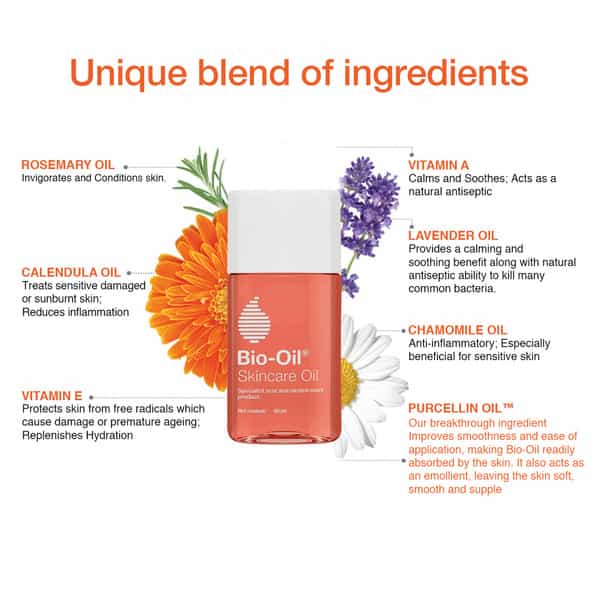 Bio-Oil Specialist Skin Care Oil - Scars Stretch Mark Ageing Uneven Skin Tone 60 Ml