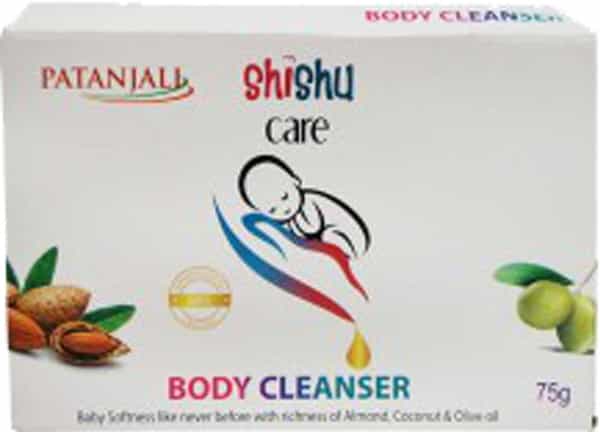 Patanjali Shishucare Body Cleanser Soap 75Gm