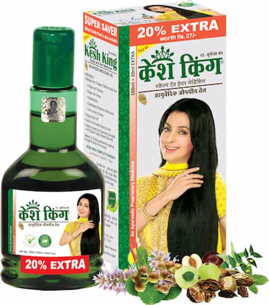 Kesh King Ayurvedic Saclp And Hair Medicinal Oil 120 Ml