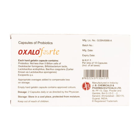 Oxalo Forte Strip Of 10 Capsules