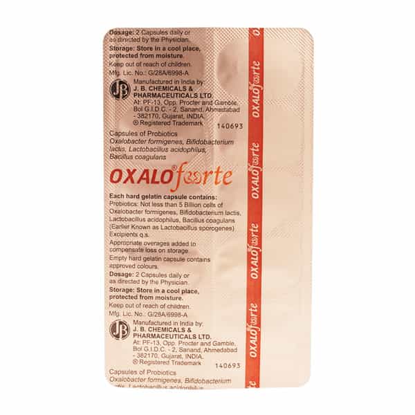 Oxalo Forte Strip Of 10 Capsules