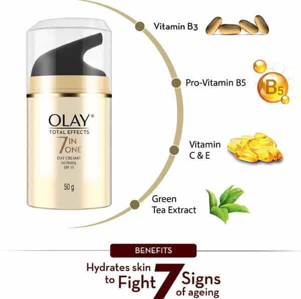 Olay T.e 7In 1 Ae Day Skin Cream 50G+Foa