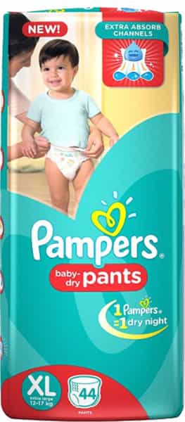 Pampers Diaper Pants Extra Large 44 Pieces