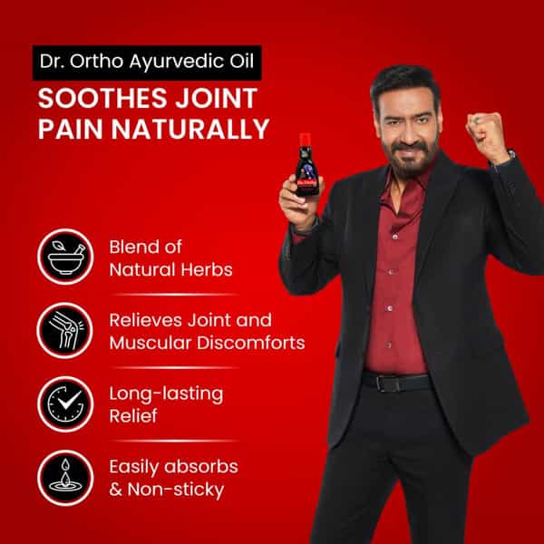 Dr Ortho An Ayurvedic Medicine Oil Bottle Of 120 Ml
