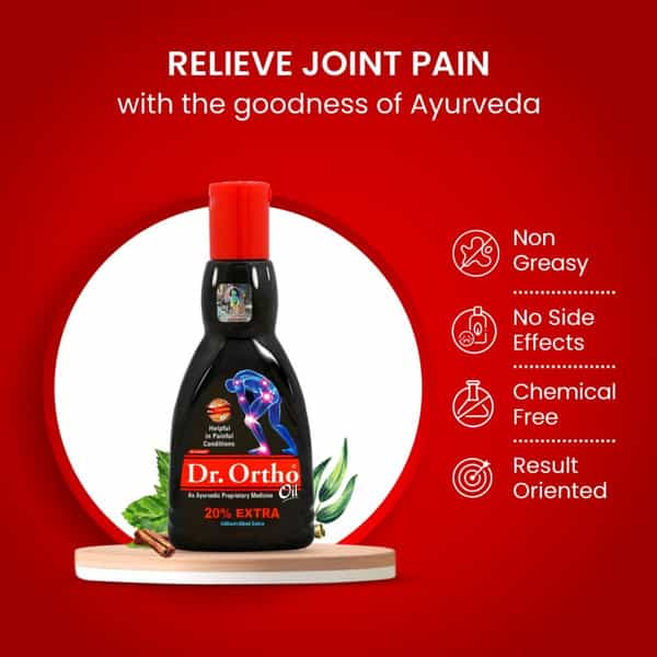 Dr Ortho An Ayurvedic Medicine Oil Bottle Of 120 Ml
