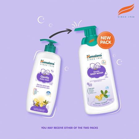 Himalaya Baby Gentle Baby Wash Bottle Of 400 Ml