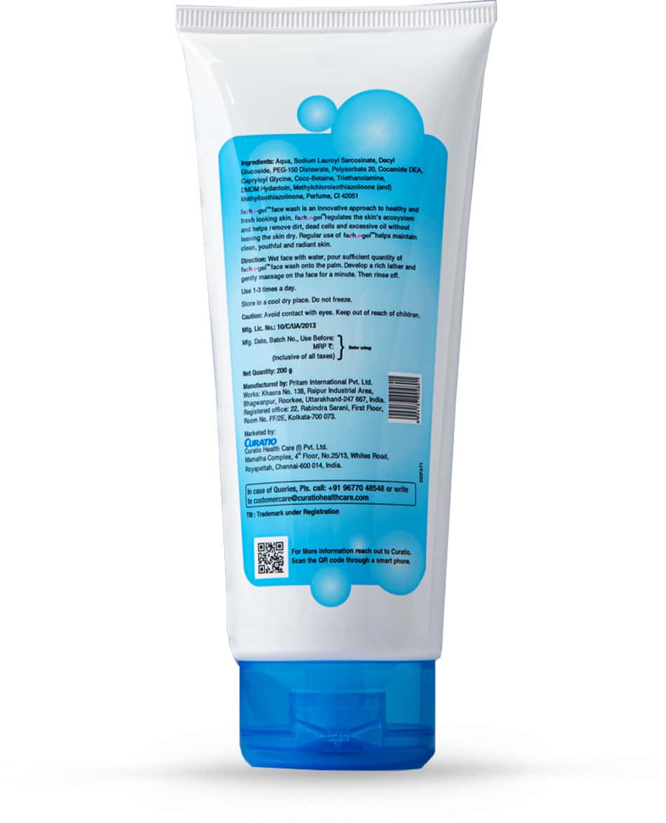 Buy FASH X GEL FACE WASH 200GM Online & Get Upto 60 OFF at PharmEasy