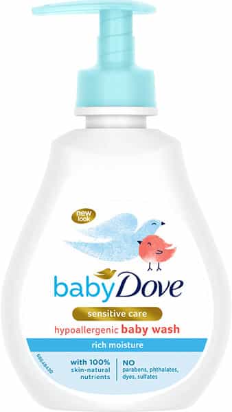 Baby Dove Rich Moisture Hair To Toe Baby Wash Bottle Of 200 Ml