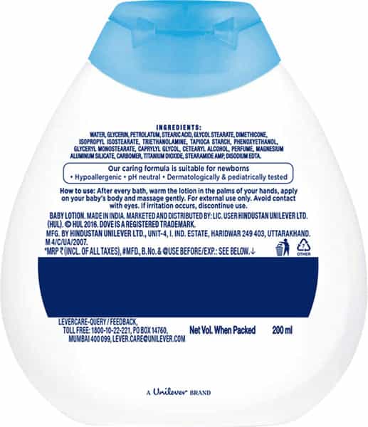 Baby Dove Lotion Rich Moisture 200 Ml