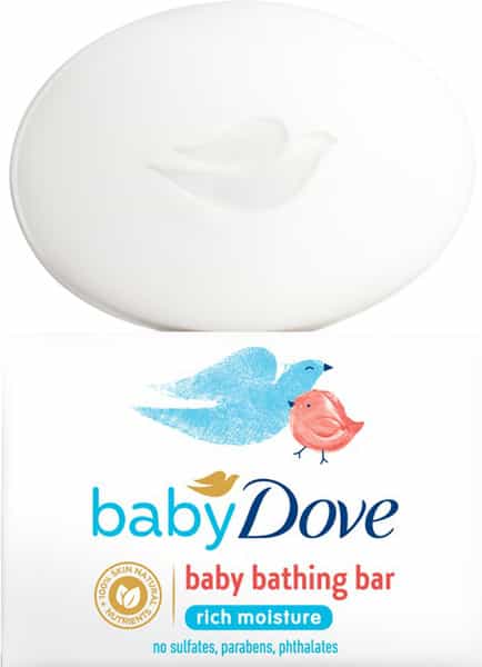 Dove Baby Bar Rich Moisture  Soap  Box Of 75 G