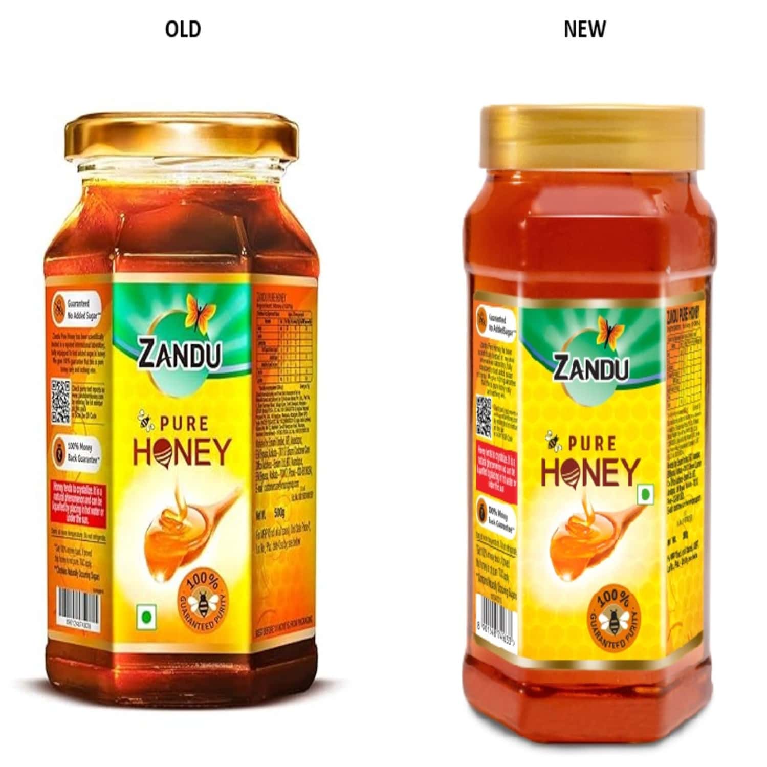 Zandu Pure Honey Health Food Bottle Of 500 G