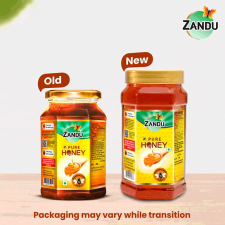 Zandu Pure Honey Health Food Bottle Of 500 Gm