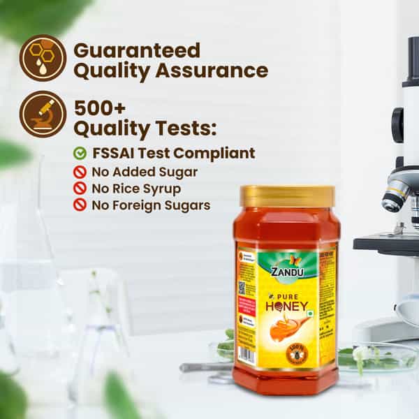 Zandu Pure Honey Health Food Bottle Of 500 Gm