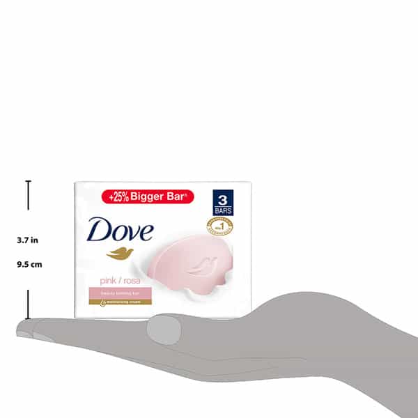 Dove Pink Rose (Pack Of 3) Soap Wrap Of 100 G
