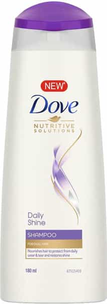 Dove Daily Shine Shampoo Bottle Of 180 Ml