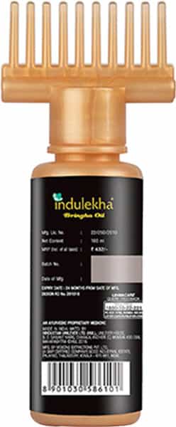 Indulekha Bringha Hair Oil Bottle Of 100 Ml