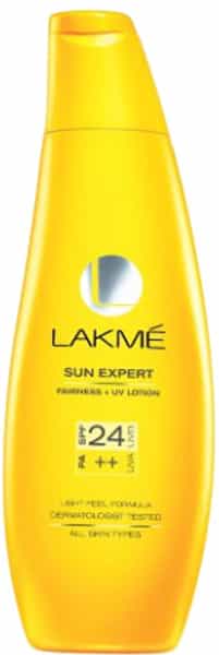 Lakme Sun Expert Fairness Uv Sunscreen Lotion Spf 24 Pa 60 Ml