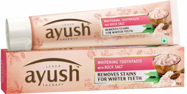 Ayush Toothpaste Whitening Rock Salt 150 Gm