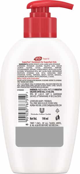 Lifebuoy Total 10 Activ Naturol Handwash Pump Of 190 Ml