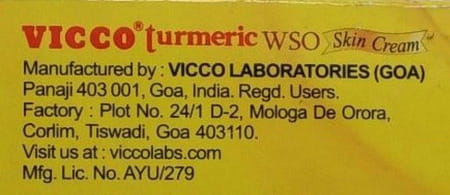 Vicco Turmeric Wso Skin Cream For Pimple And Acne 30 Gm