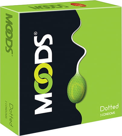 Moods Dotted Condoms - Pack Of 3s